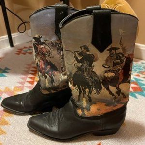 Vintage Western Cowgirl Boots